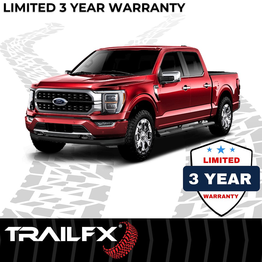 TrailFX 2002–2016 5" Oval Straight Step Bar For Ford F250/350 Crew-Black (A7015B) - product image 8