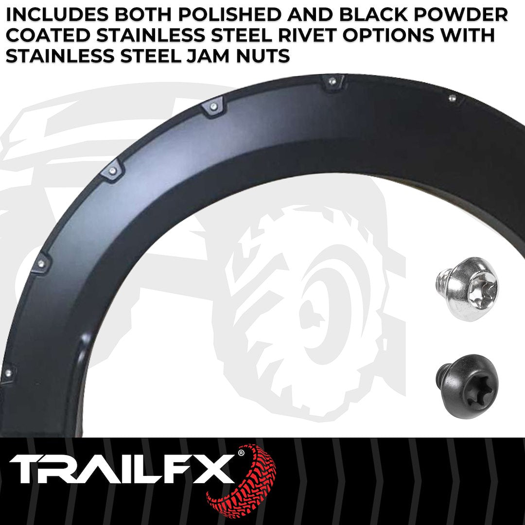 TrailFX 2015–2017 Pocket Style Fender Flares for Ford F150 (TFF3003S) - product image 6