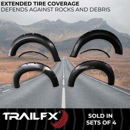TrailFX 2009–2014 Pocket Style Fender Flares for Ford F150 (TFF3002S) - product image 2