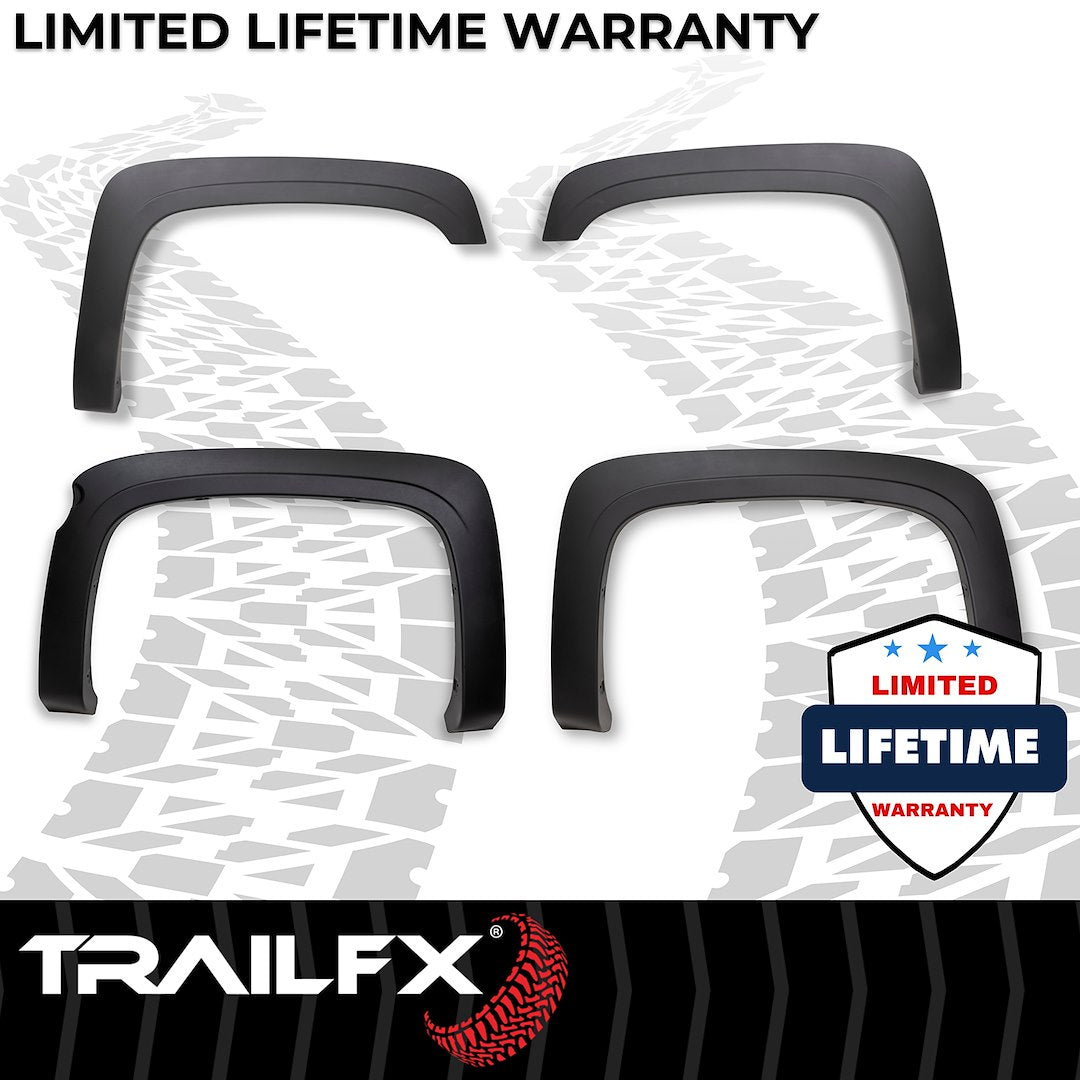 TrailFX 2007–2013 OE-Style Fender Flares For Chevrolet Silverado 1500 (TFC3003OE) - product image 7