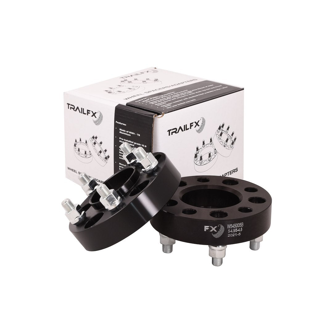 TrailFX Hub Centric Wheel Spacer- Black Anodized (W545005HC) - product image 6