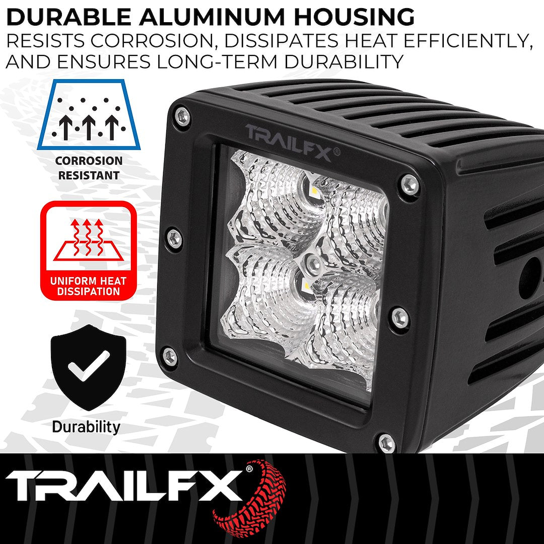 TrailFX 3" LED Cube Lights- Pair (2X2F2) - product image 7