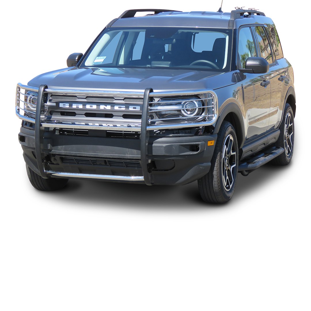 TrailFX 2021–2022 Grille Guard for Ford Bronco Sport- Stainless (E0044S) - product image 1
