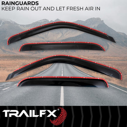 TrailFX 2004–2006 In Channel 4-Piece Window Vent For GM (4355IC) - product image 2