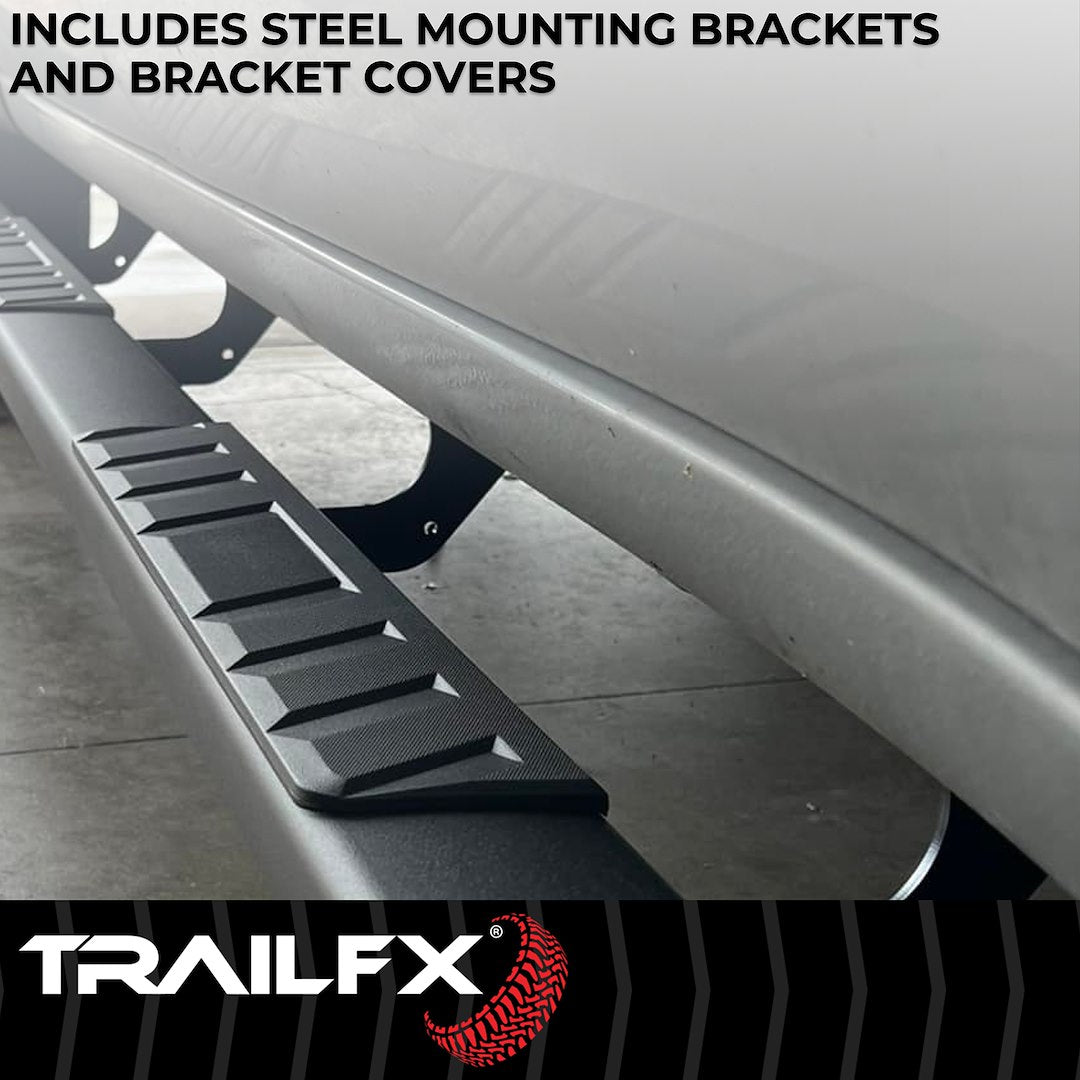 TrailFX 2015–2026 T4 Trapezoid Step Bar For GM Colorado/Canyon Crew-Black (A4009B) - product image 6