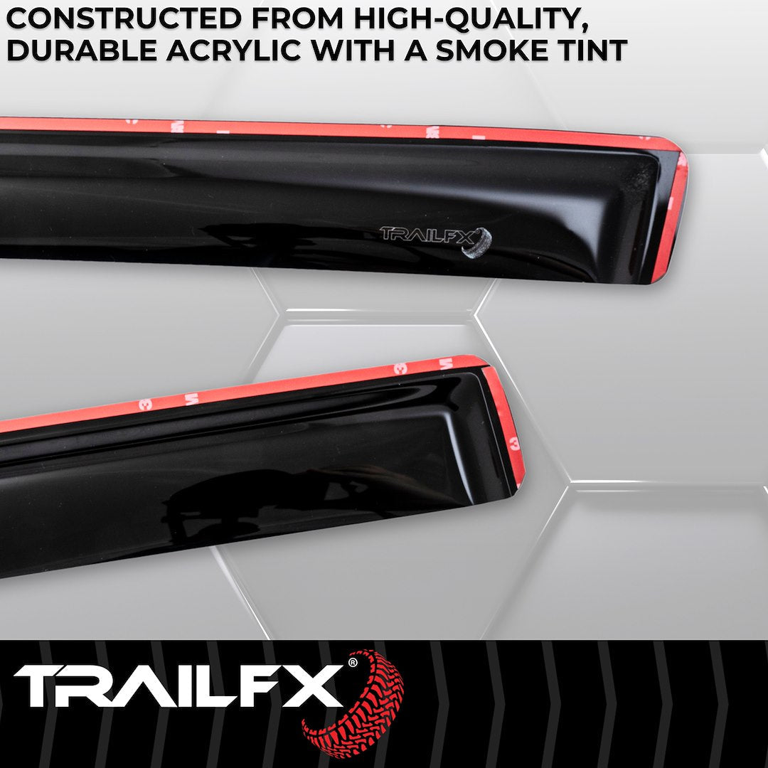 TrailFX 2010–2024 In Channel 4-Piece Window Vent For Toyota 4Runner (4242IC) - product image 4