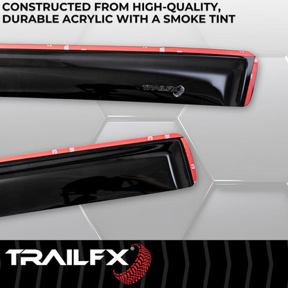 TrailFX 2010–2024 In Channel 4-Piece Window Vent For Toyota 4Runner (4242IC) - product image 4