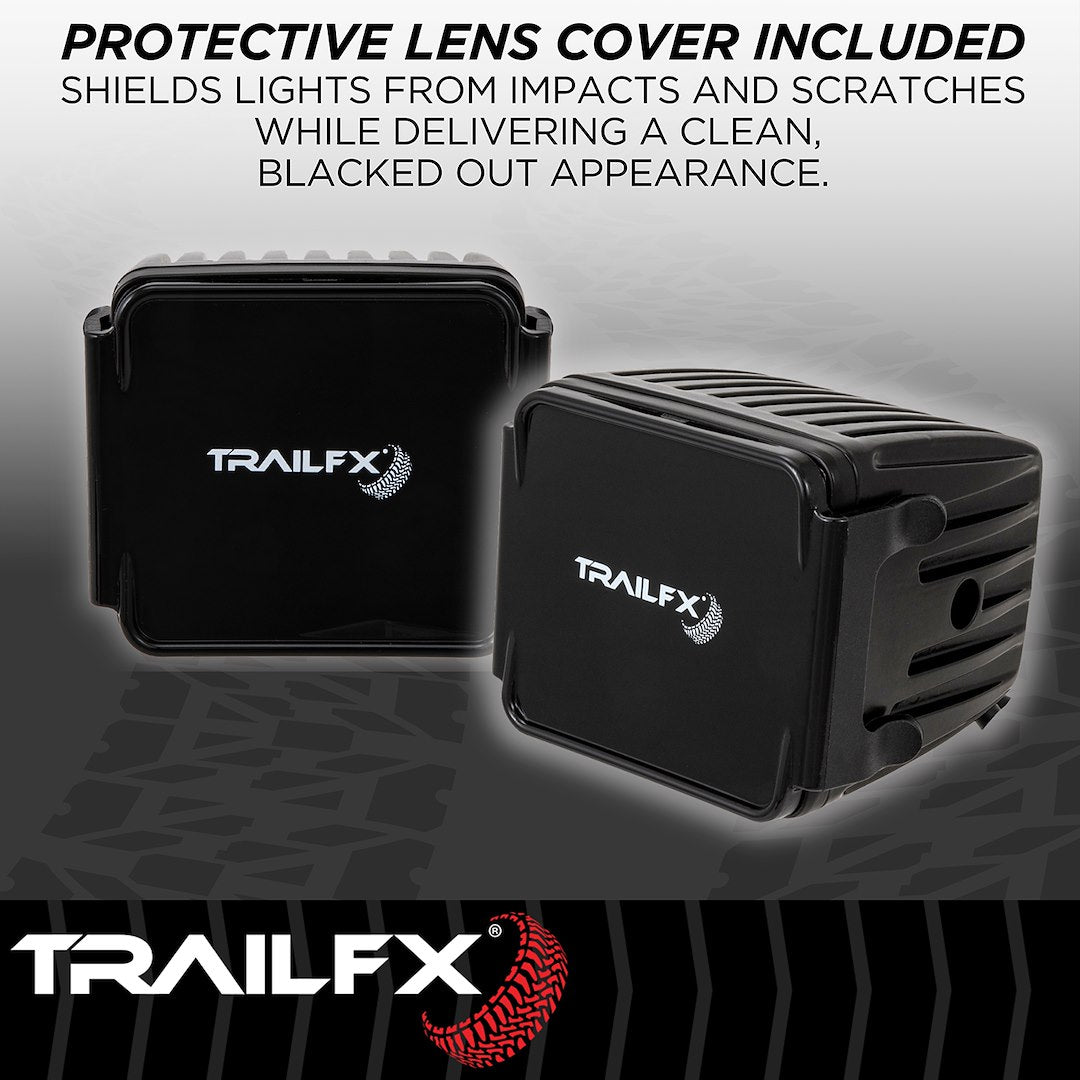 TrailFX 3" LED Cube Lights- Amber Pair (3X2AMS2) - product image 10