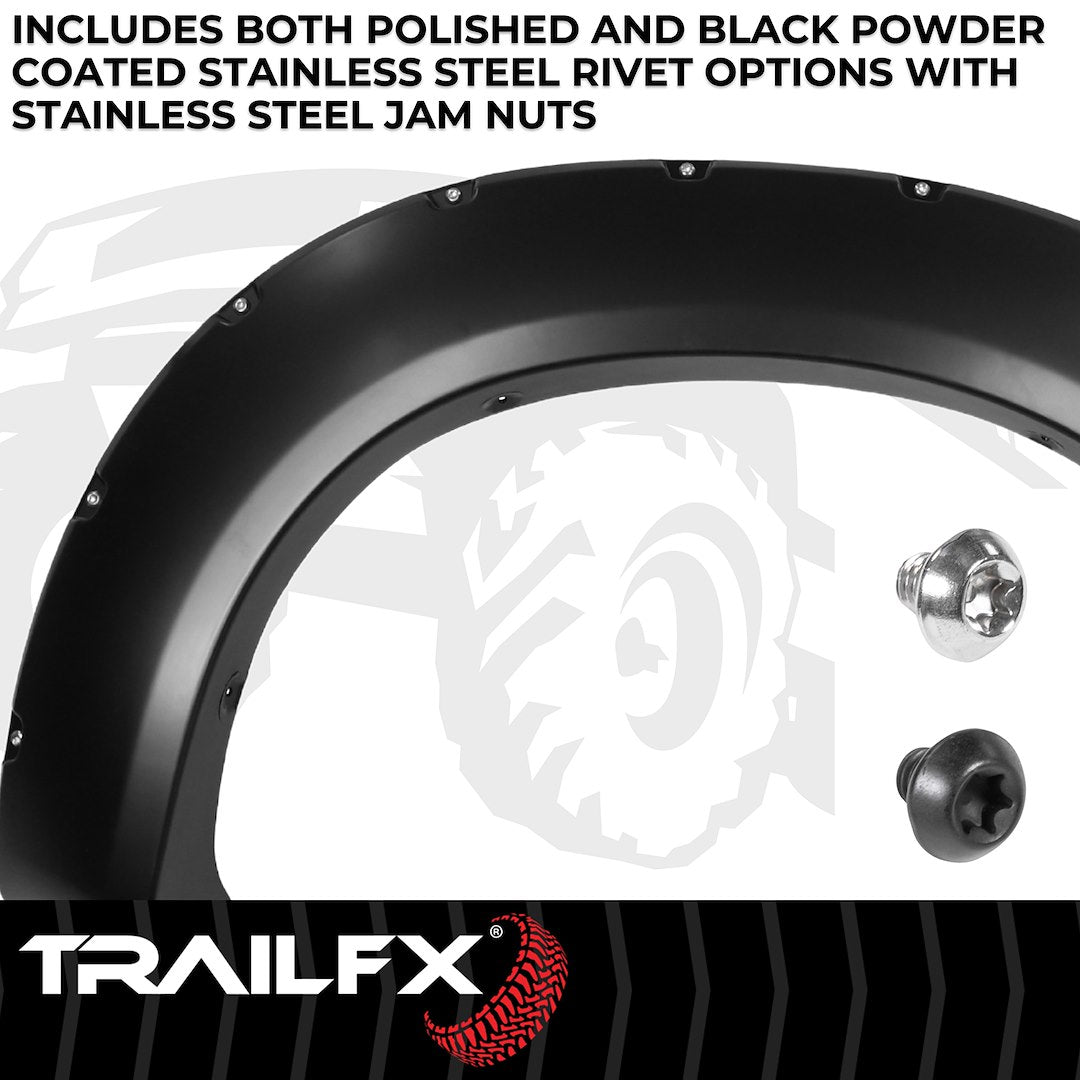 TrailFX 2011–2016 Pocket Style Fender Flares for Ford F250 (TFF3005S) - product image 6
