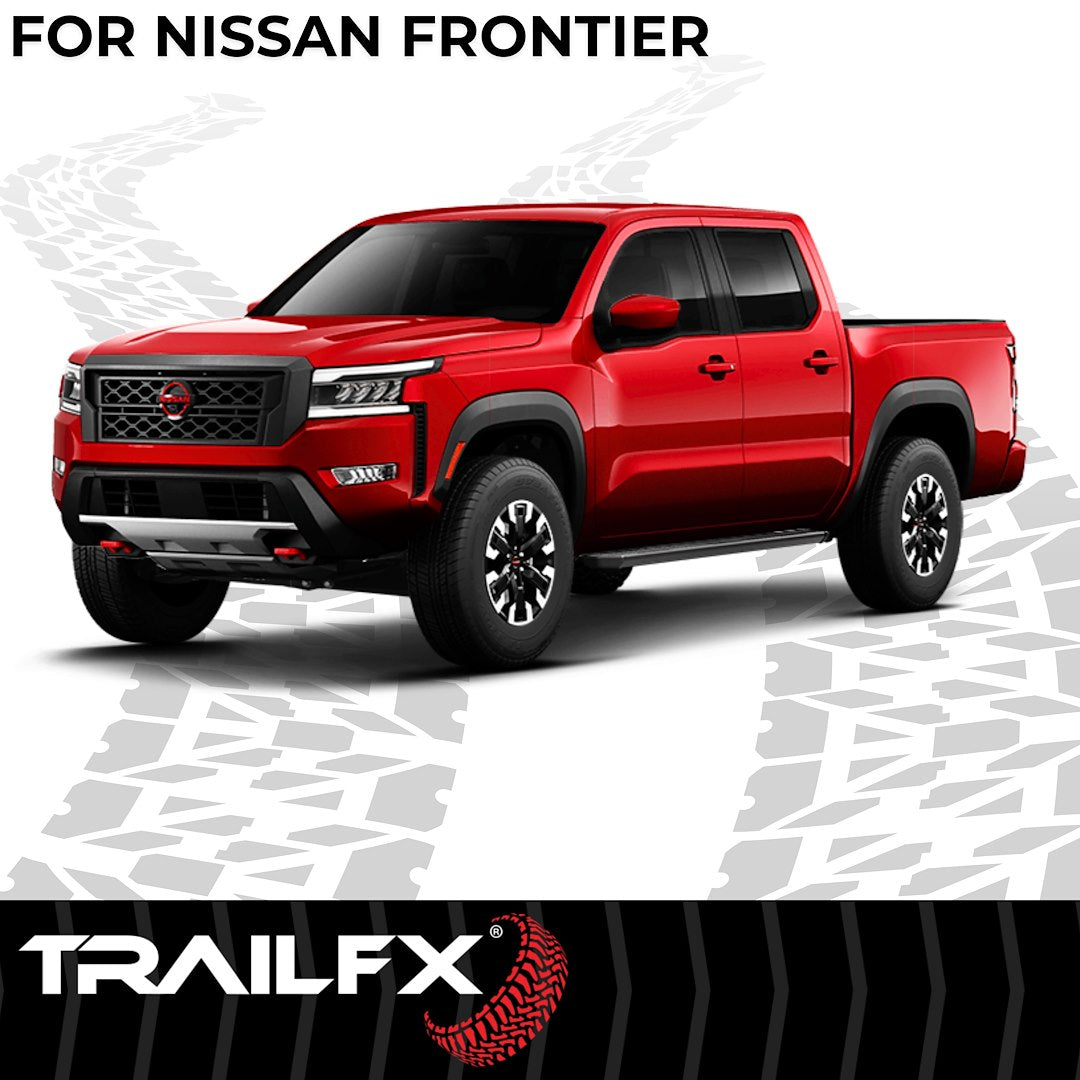TrailFX 2005–2026 A6 Running Boards for Nissan Frontier Crew Cab (AL6014B) - product image 8