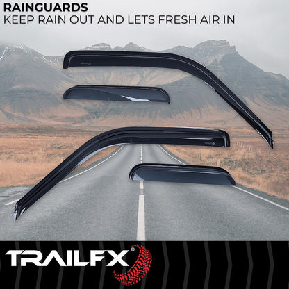TrailFX 1988–1998 4-Piece Window Vent For GM (4231H) - product image 2