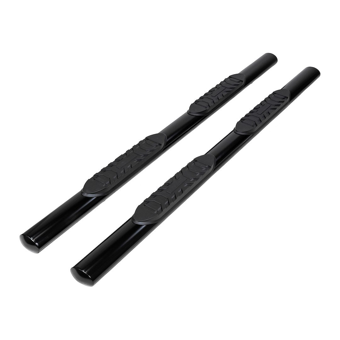TrailFX 2005–2024 4" Oval Straight Step Bar For Nissan Frontier Crew- Black (2940413053) - product image 1