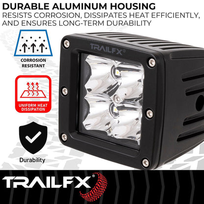 TrailFX 3" LED Cube Lights- Pair (2X2S2) - product image 7