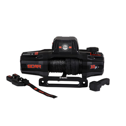 Overland Vehicle Systems SCAR 10S - 10,000 Lbs. Rated Synthetic Rope Winch 19099901