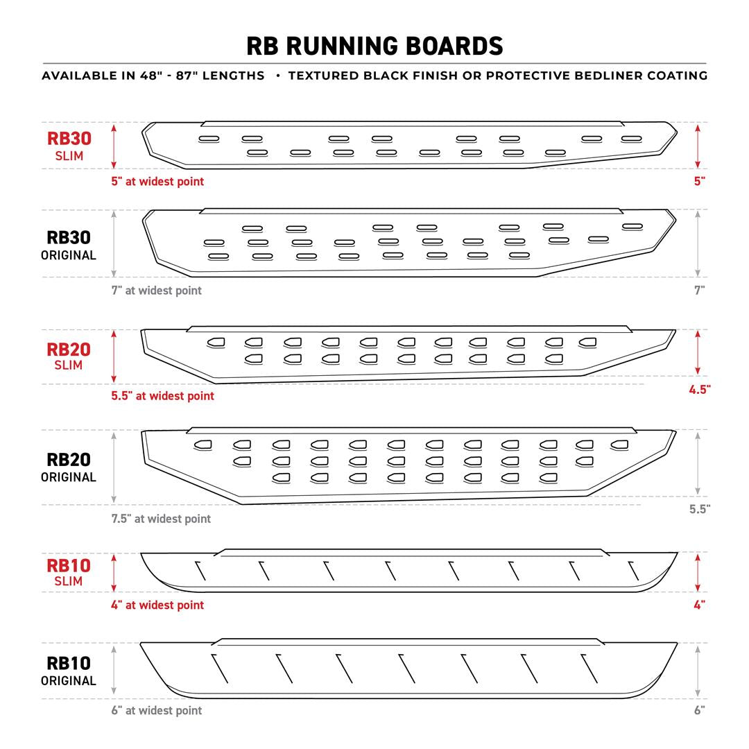 GTA JEEPS & TRUCKS 6945065 Go Rhino Running Board Mounting Kit