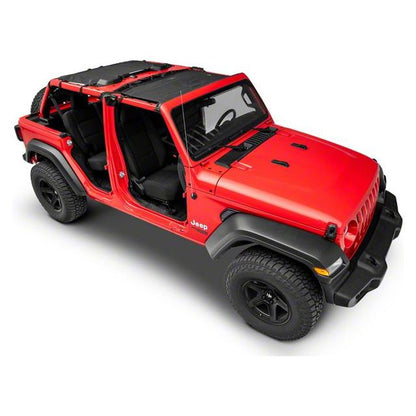 Mastertop Sun Shade Mesh Fits 18-C Jeep Wrangler JL 4 Door Models  | 14201601