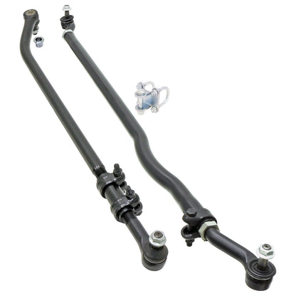 ROCKJOCK 07-18 Wrangler Jk Currectlync Steering System W/Flipped Drag Link I JK-9704P