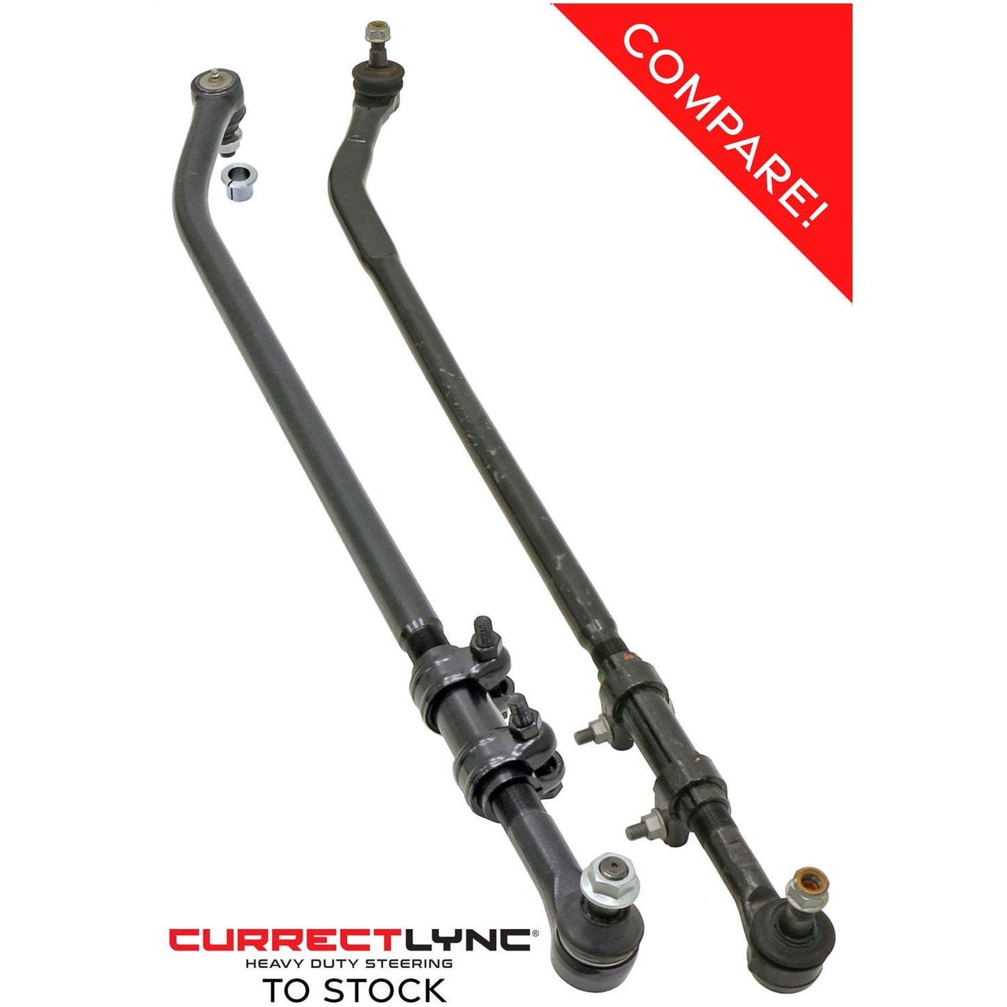 ROCKJOCK 07-18 Wrangler Jk Currectlync Drag Link 1.5In DiameterI JK-9704RDL