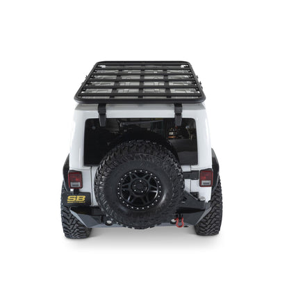 SMITTYBILT | Defender Platform Rack Kit 2007-2018 Jeep Wrangler 4 Door Smittybilt |JK4DRRACK1