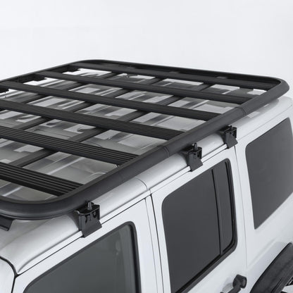 SMITTYBILT | Defender Platform Rack Kit 2007-2018 Jeep Wrangler 4 Door Smittybilt |JK4DRRACK1
