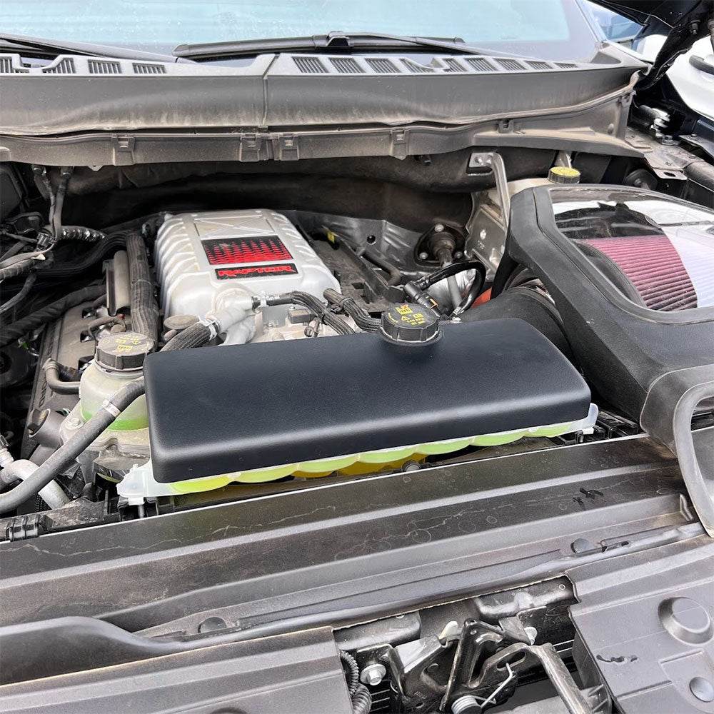 S&B Filters | JLT Coolant Tank Cover for 2015-2025 F-150 & Raptor | JLTCTC-F150-15