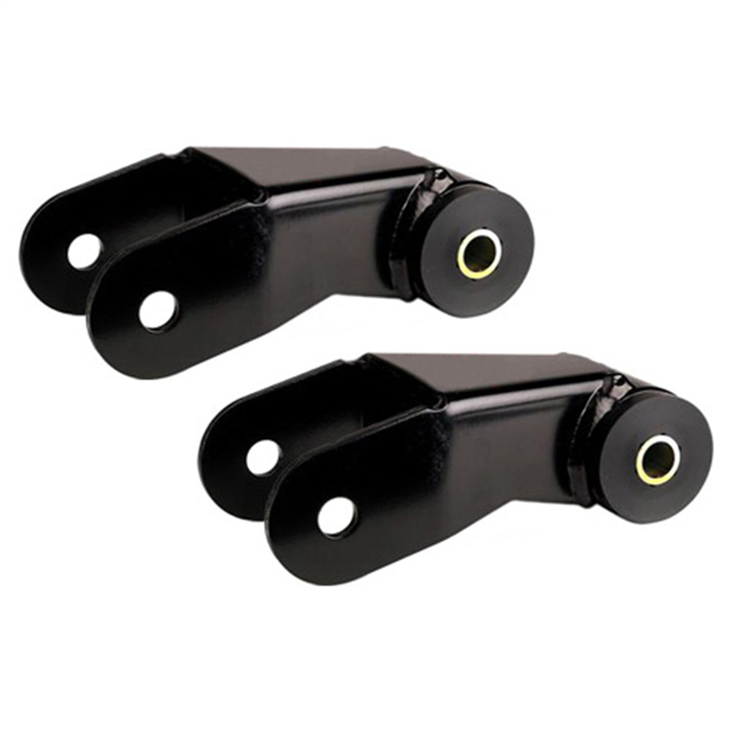 ROCKJOCK 84-01 Cherokee Boomerang Leaf Spring Shackles 5In Incl. Urethane Bushings & HardI JS-9081