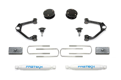 FABTECH | 3" Ball Joint UCA Lift Kit w/ Rear Performance Shocks | Chevy Silverado / Gmc Sierra | K1212 — product image 1