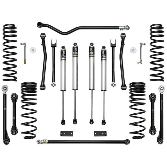 ICON VEHICLE DYNAMICS | 20-Up Jeep Gladiator 2.5 Inch Stage 5 Suspension System (Tubular) Icon Vehicle Dynamics | K22105T
