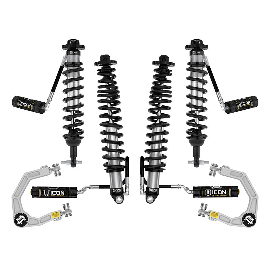 ICON VEHICLE DYNAMICS | 2021-2023 Ford Bronco Non-Sasquatch 3-4 Inch Lift Stage 4 Suspension System Billet Icon Vehicle Dynamics | K40004