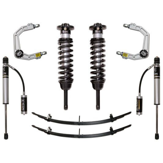 ICON VEHICLE DYNAMICS | 2005-2015 Toyota Tacoma 0-3.5 Inch Lift/2016-2023 Tacoma 0-2.75 Inch Lift Stage 3 Suspension System Billet UCA Icon Vehicle Dynamics | K53003