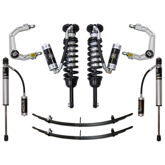 ICON VEHICLE DYNAMICS | 2005-2015 Toyota Tacoma 0-3.5 Inch Lift/2016-2023 Tacoma 0-2.75 Inch Lift Stage 4 Suspension System Billet UCA Icon Vehicle Dynamics | K53004