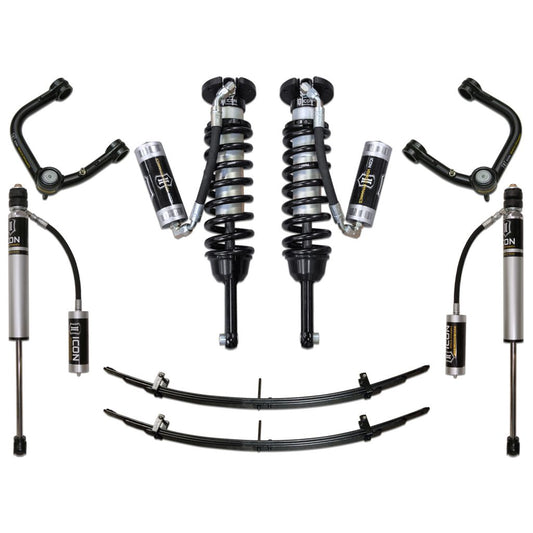 ICON VEHICLE DYNAMICS | 2005-2015 Toyota Tacoma 0-3.5 Inch Lift/2016-2023 Tacoma 0-2.75 Inch Lift Stage 4 Suspension System Tubular UCA Icon Vehicle Dynamics | K53004T