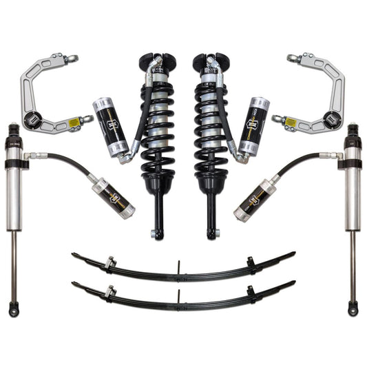 ICON VEHICLE DYNAMICS | 2005-2015 Toyota Tacoma 0-3.5 Inch Lift/2016-2023 Tacoma 0-2.75 Inch Lift Stage 5 Suspension System Billet UCA Icon Vehicle Dynamics | K53005