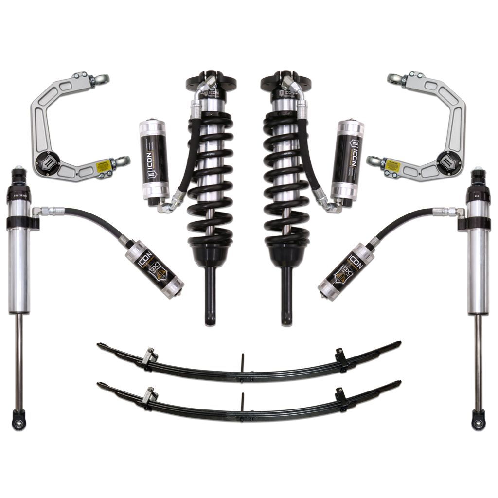 ICON VEHICLE DYNAMICS | 2005-2015 Toyota Tacoma 0-3.5 Inch Lift/2016-2023 Tacoma 0-2.75 Inch Lift Stage 6 Suspension System Billet UCA Icon Vehicle Dynamics | K53006