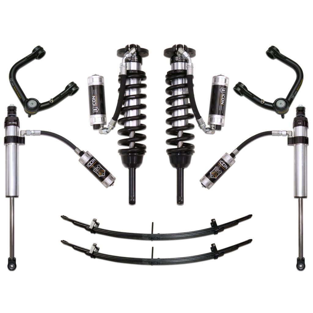 ICON VEHICLE DYNAMICS | 2005-2015 Toyota Tacoma 0-3.5 Inch Lift/2016-2023 Tacoma 0-2.75 Inch Lift Stage 6 Suspension System Tubular UCA Icon Vehicle Dynamics | K53006T