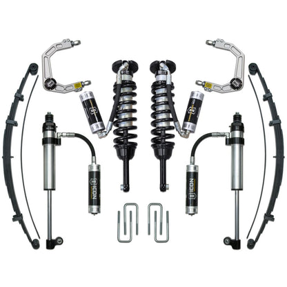 ICON VEHICLE DYNAMICS | 2005-2015 Toyota Tacoma 0-3.5 Inch Lift/2016-2023 Tacoma 0-2.75 Inch Lift Stage 8 Suspension System Billet UCA Icon Vehicle Dynamics | K53008