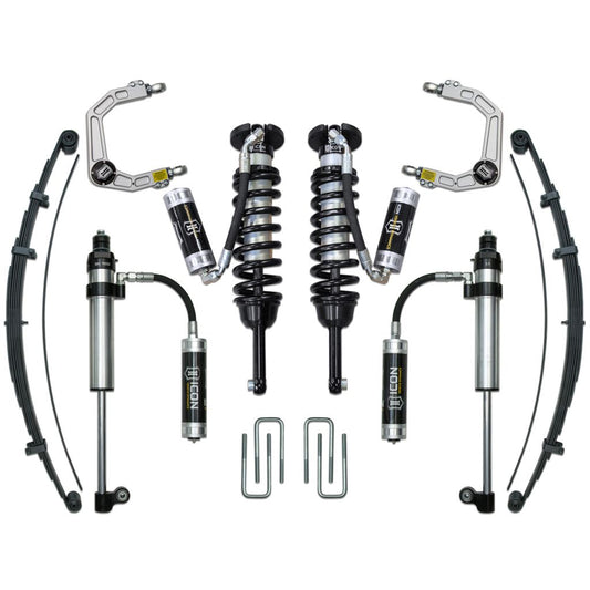 ICON VEHICLE DYNAMICS | 2005-2015 Toyota Tacoma 0-3.5 Inch Lift/2016-2023 Tacoma 0-2.75 Inch Lift Stage 8 Suspension System Billet UCA Icon Vehicle Dynamics | K53008