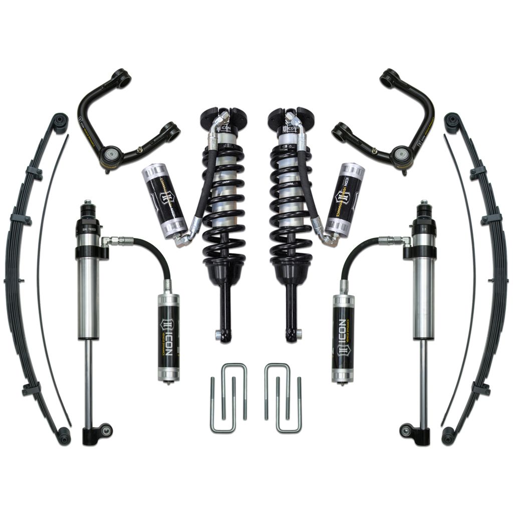 ICON VEHICLE DYNAMICS | 2005-2015 Toyota Tacoma 0-3.5 Inch Lift/2016-2023 Tacoma 0-2.75 Inch Lift Stage 8 Suspension System Tubular UCA Icon Vehicle Dynamics | K53008T