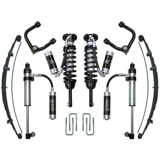 ICON VEHICLE DYNAMICS | 2005-2015 Toyota Tacoma 0-3.5 Inch Lift/2016-2023 Tacoma 0-2.75 Inch Lift Stage 8 Suspension System Tubular UCA Icon Vehicle Dynamics | K53008T