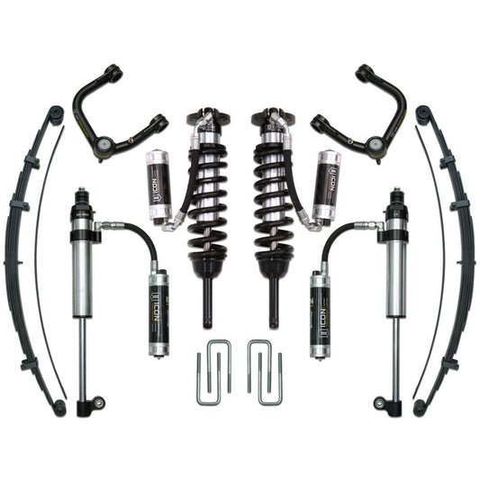 ICON VEHICLE DYNAMICS | 2005-2015 Toyota Tacoma 0-3.5 Inch Lift/2016-2023 Tacoma 0-2.75 Inch Lift Stage 9 Suspension System Tubular UCA Icon Vehicle Dynamics | K53009T