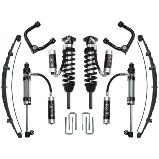 ICON VEHICLE DYNAMICS | 2005-2015 Toyota Tacoma 0-3.5 Inch Lift/2016-2023 Tacoma 0-2.75 Inch Lift Stage 10 Suspension System Tubular UCA Icon Vehicle Dynamics | K53010T