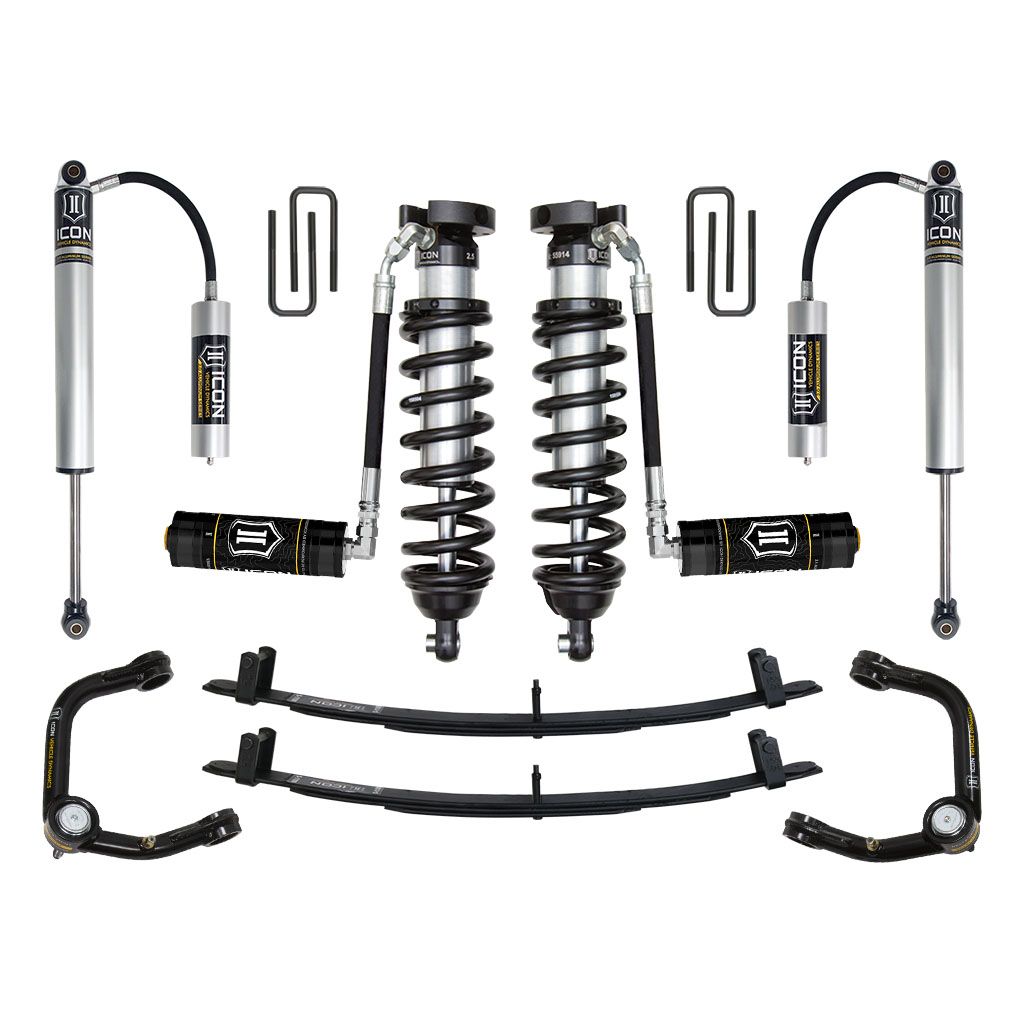 ICON VEHICLE DYNAMICS | 1995.5-2004 Toyota Tacoma 0-3 Inch Lift Stage 4 Suspension System Tubular UCA Icon Vehicle Dynamics | K53014