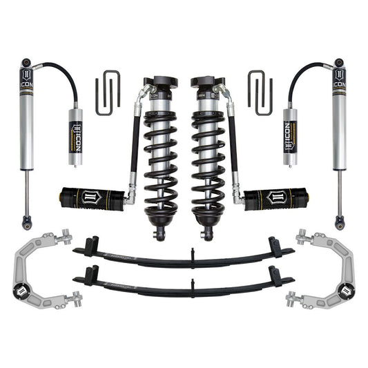 ICON VEHICLE DYNAMICS | 1995.5-2004 Toyota Tacoma 0-3 Inch Lift Stage 4 Suspension System Billet UCA Icon Vehicle Dynamics | K53014B