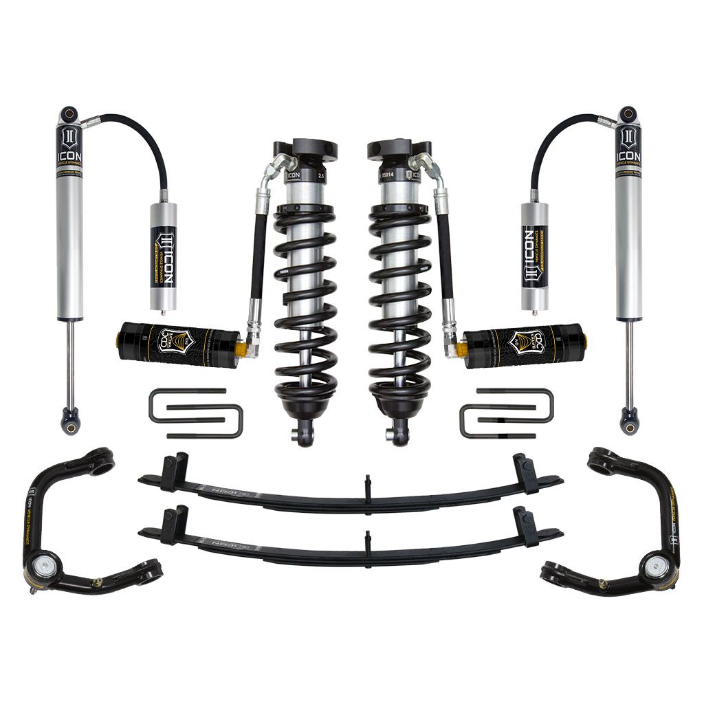 ICON VEHICLE DYNAMICS | 1995.5-04 Toyota Tacoma 0-3 Inch Lift Stage 5 Suspension System Tubular UCA Icon Vehicle Dynamics | K53015