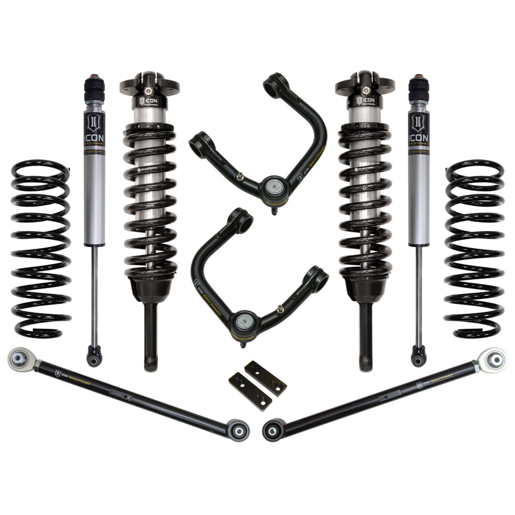 ICON VEHICLE DYNAMICS | 03-09 4Runner FJ Cruiser 0-3.5 Inch Stage 3 Suspension System W Tubular UCA Icon Vehicle Dynamics | K53053T