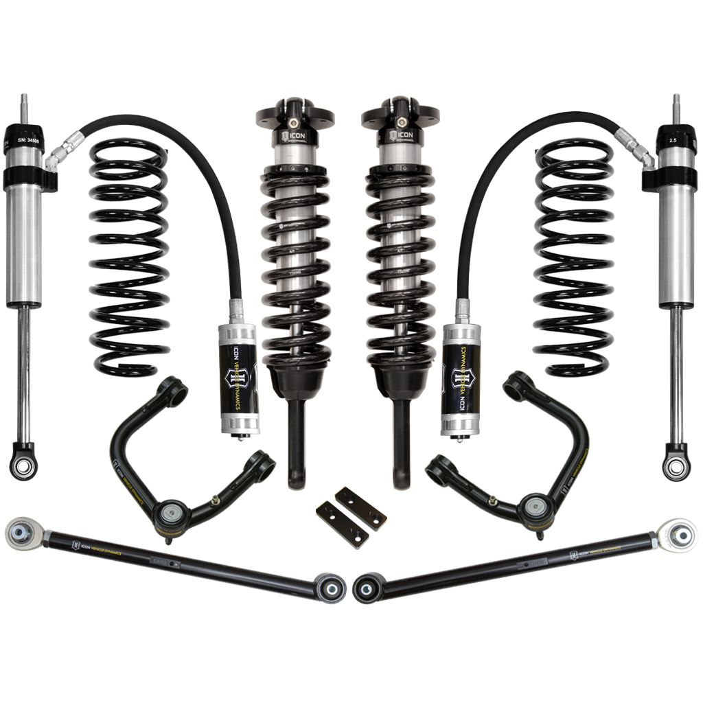 ICON VEHICLE DYNAMICS | 03-09 4Runner FJ Cruiser 0-3.5 Inch Stage 4 Suspension System W Tubular UCA Icon Vehicle Dynamics | K53054T