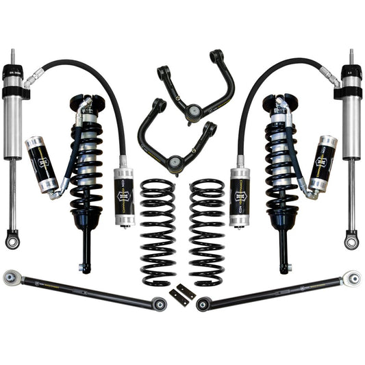 ICON VEHICLE DYNAMICS | 03-09 4Runner FJ Cruiser 0-3.5 Inch Stage 5 Suspension System W Tubular UCA Icon Vehicle Dynamics | K53055T