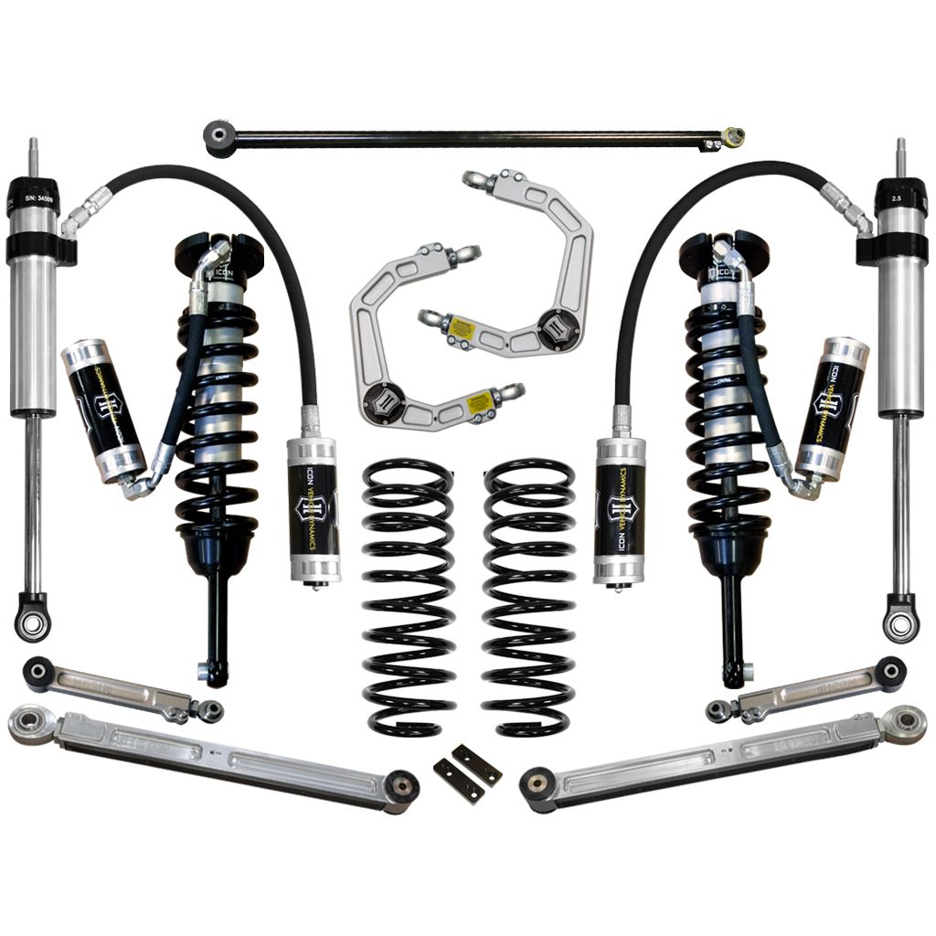 ICON VEHICLE DYNAMICS | 03-09 4Runner FJ Cruiser 0-3 Inch Stage 6 Suspension System W Billet UCA Icon Vehicle Dynamics | K53056