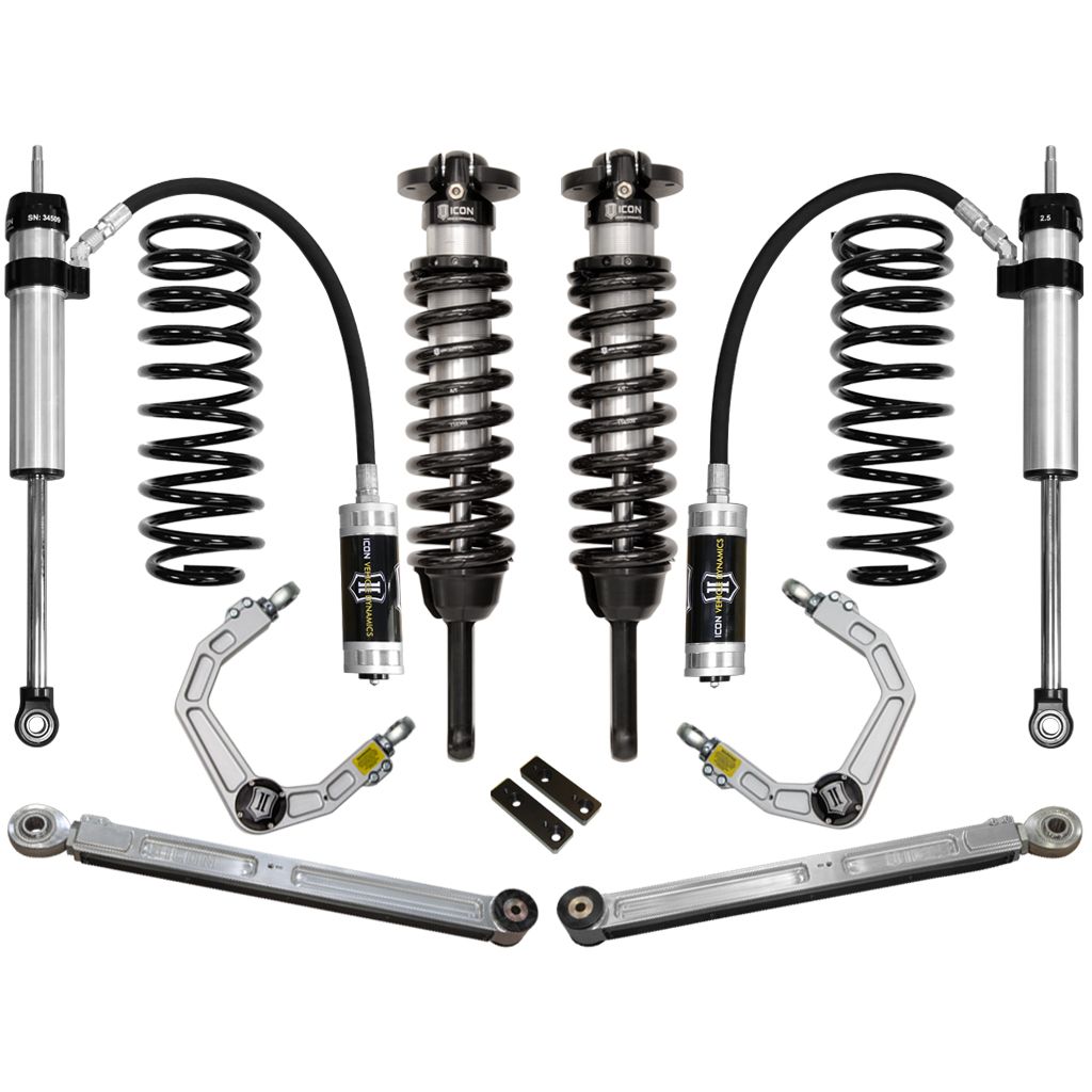 ICON VEHICLE DYNAMICS | 2010-2024 Toyota 4Runner/2010-2014 Toyota FJ Cruiser 0-3.5 Inch Lift Stage 4 Suspension System Billet UCA Icon Vehicle Dynamics | K53064
