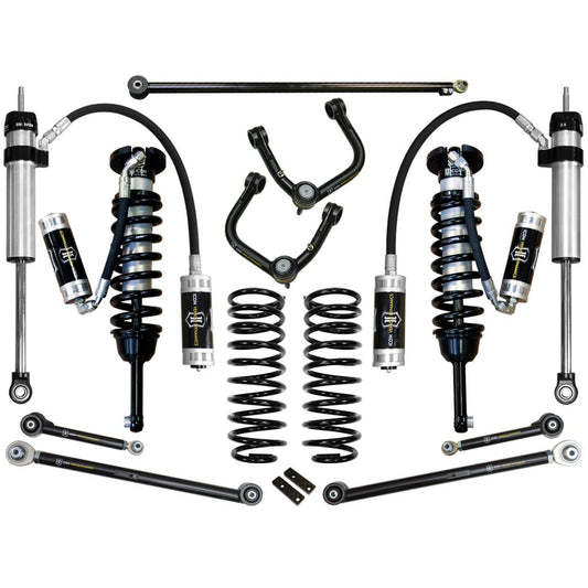 ICON VEHICLE DYNAMICS | 2010-2024 Toyota 4Runner/2010-2014 Toyota FJ Cruiser 0-3.5 Inch Lift Stage 6 Suspension System Tubular UCA Icon Vehicle Dynamics | K53066T